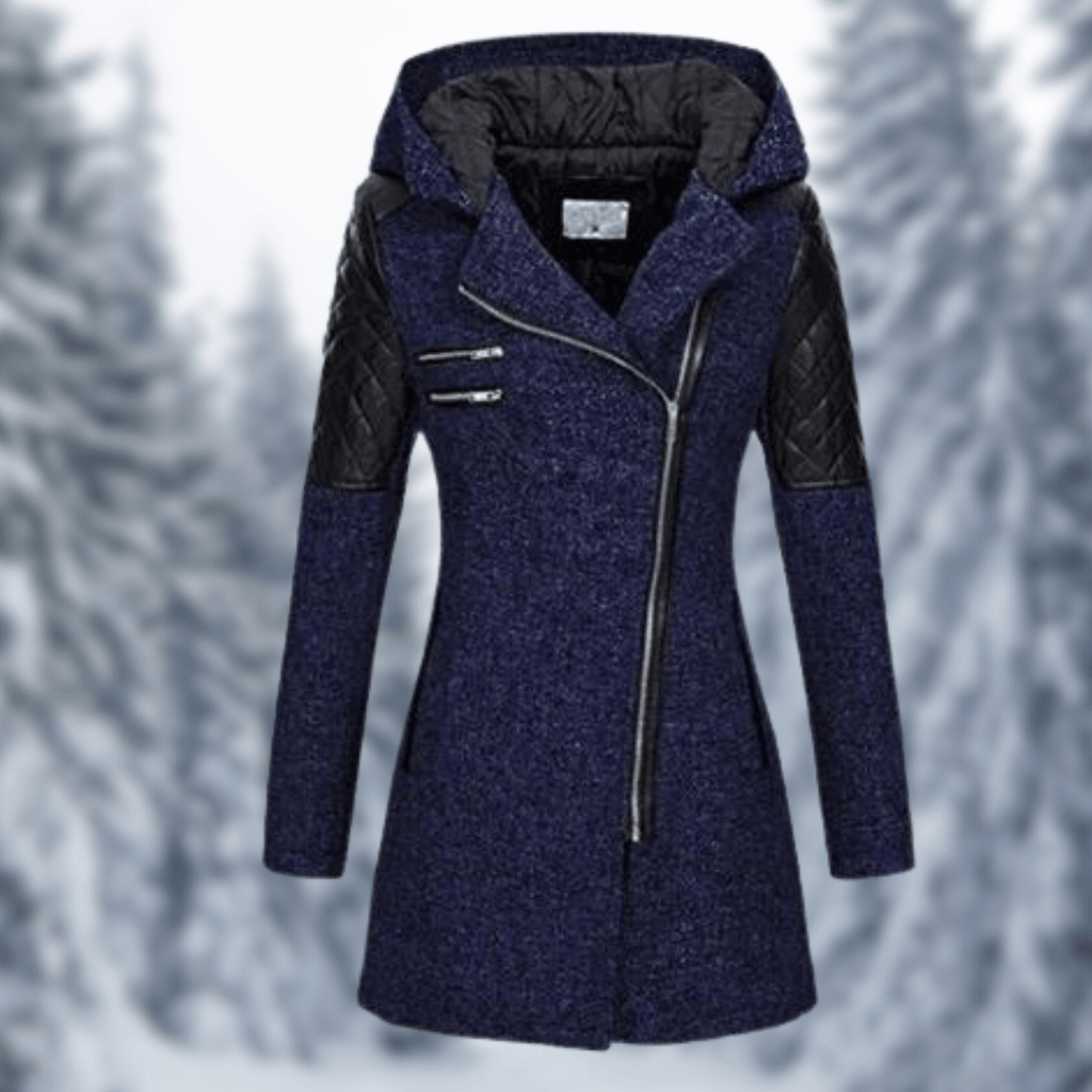 Women's coat with zip-DESTINY