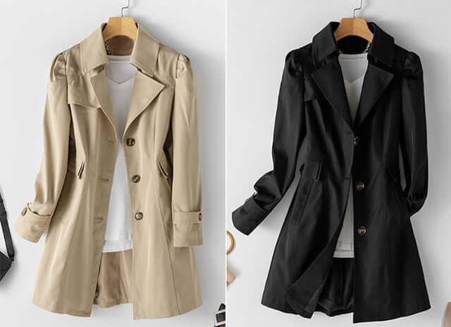 Chic trench coat-DESTINY
