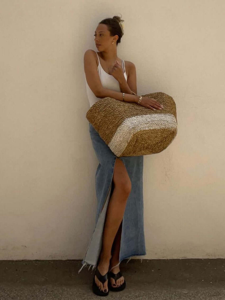 Ladies Elegant High Waist Skirt-DESTINY