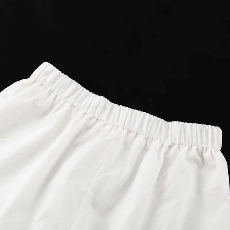 Ariella - Casual two-piece set with high-waisted shorts-DESTINY