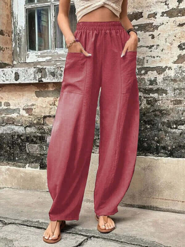 Casual vintage trousers-DESTINY