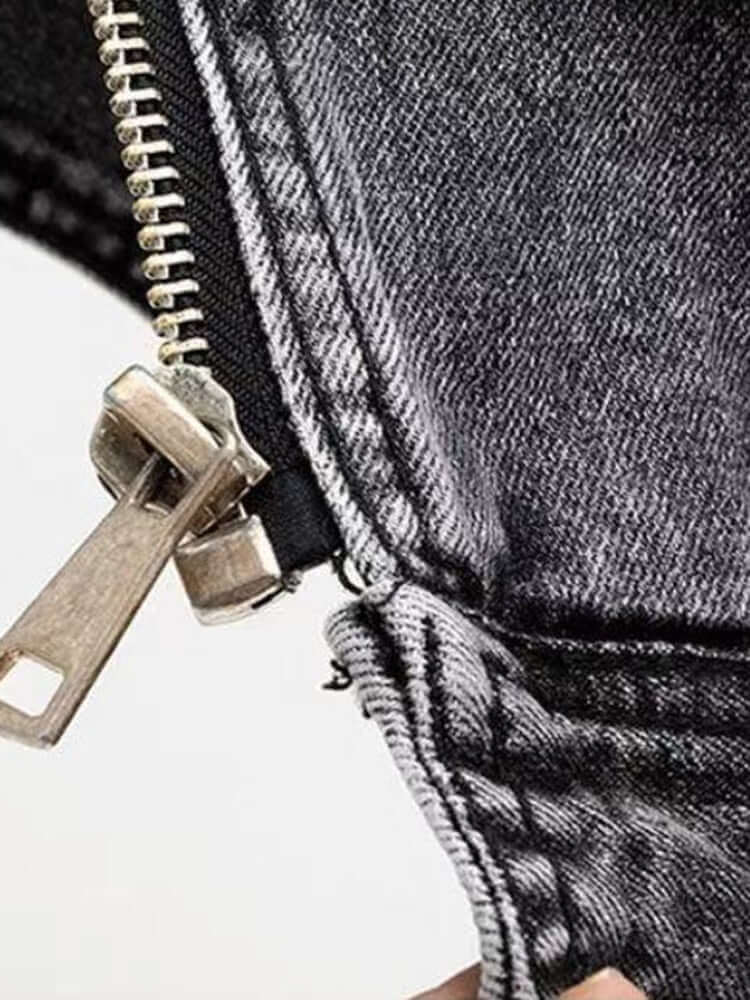 Ladies denim waistcoat with cowboy style-DESTINY