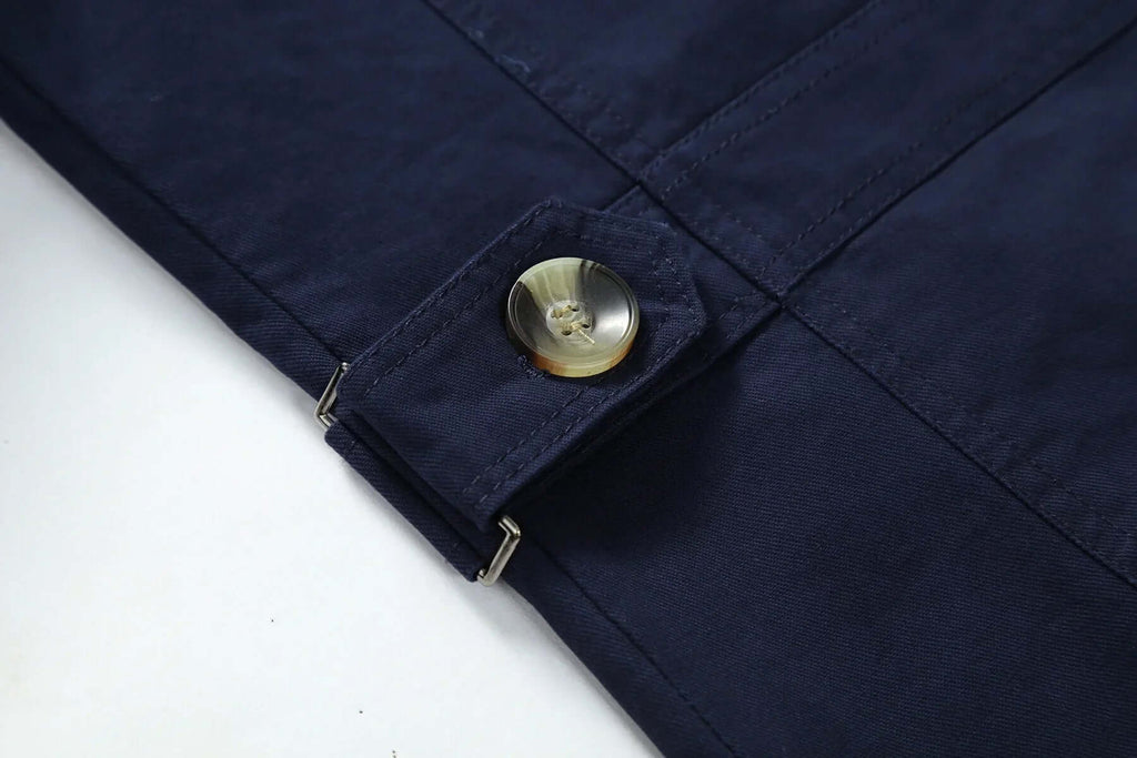 Men's fashionable long trench coat-DESTINY