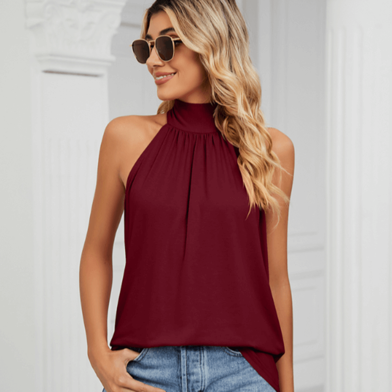 Glamorous chiffon blouse-DESTINY