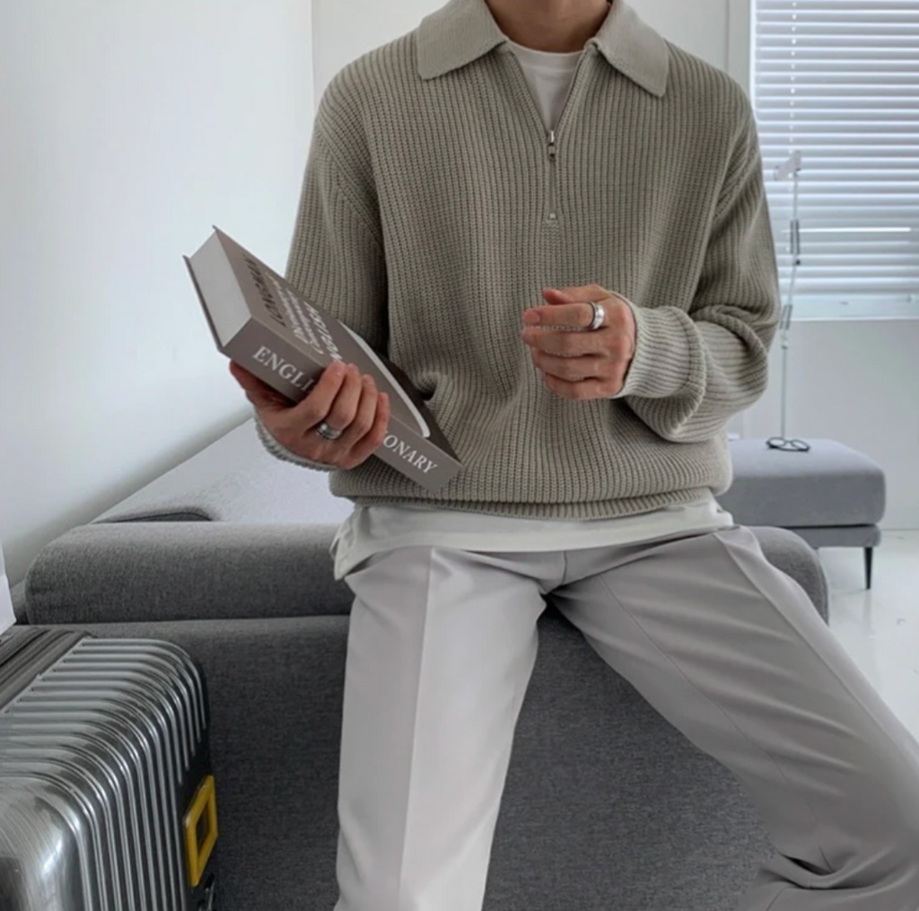 ALESSANDRO - CLASSIC QUARTER-ZIP-DESTINY