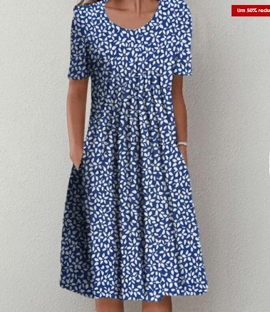 Katarina – elegant cotton dress-DESTINY