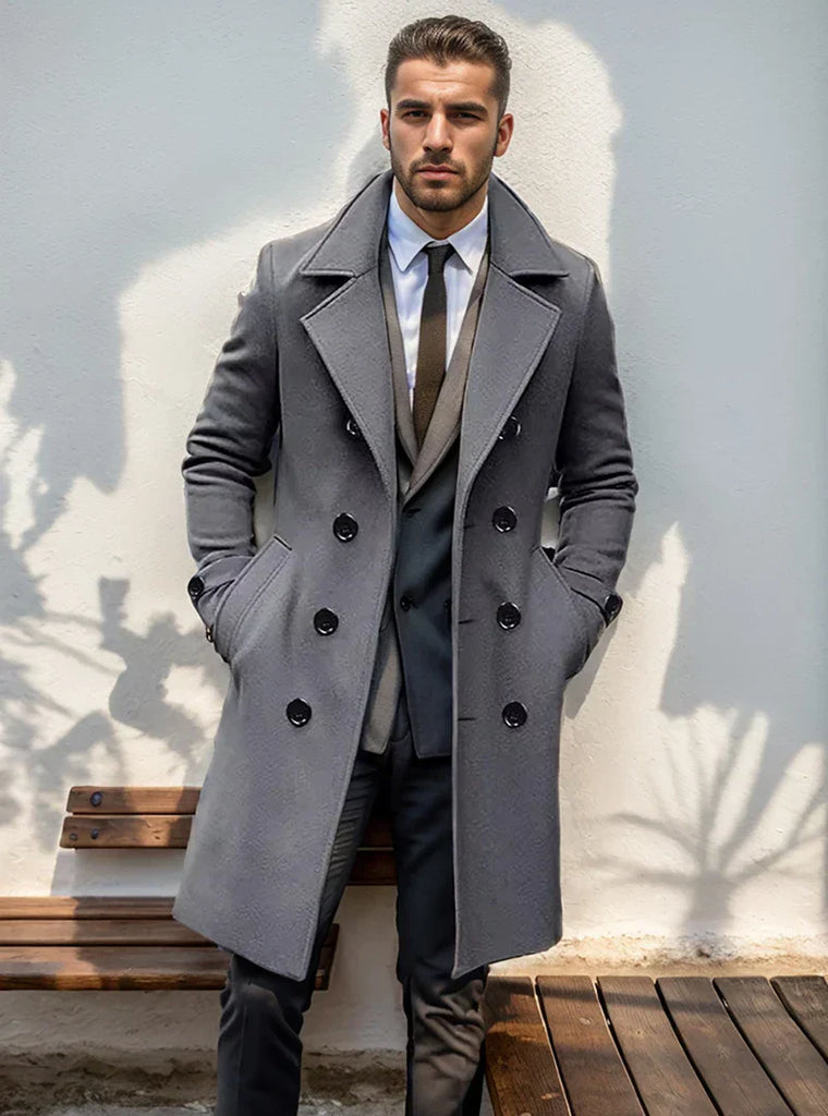 ARIES - Stylish Men's Trench Coat-DESTINY