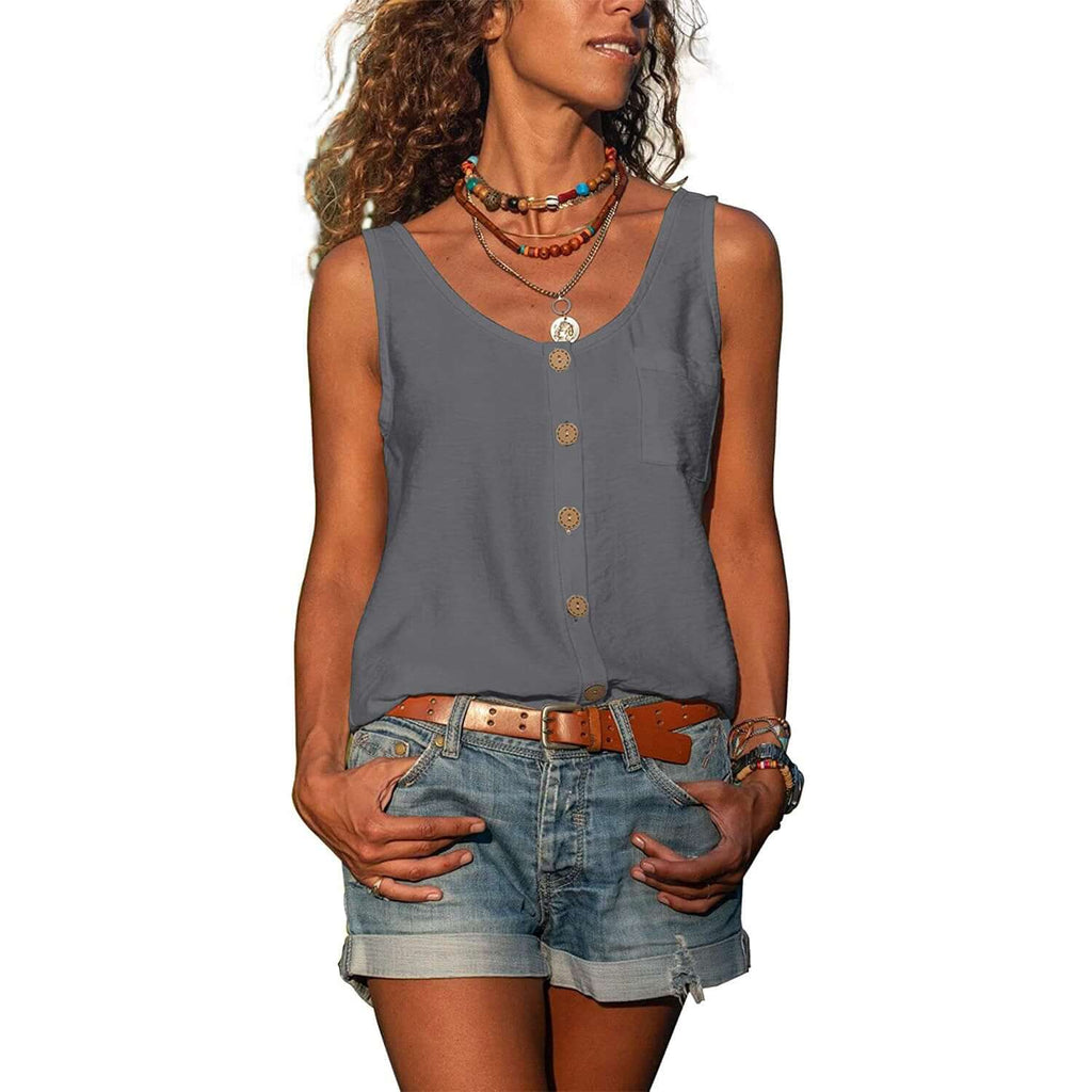 Ibiza Fashion Elegant Women's Tank Top-DESTINY