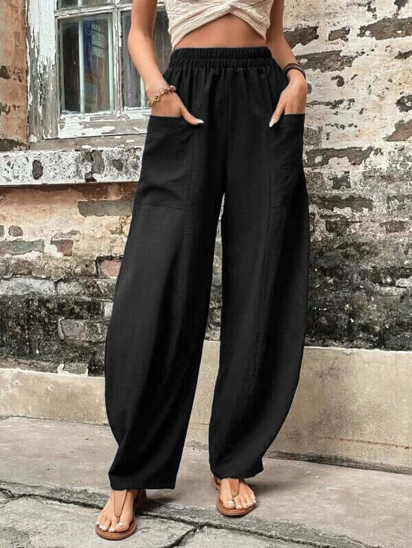 Casual vintage trousers-DESTINY
