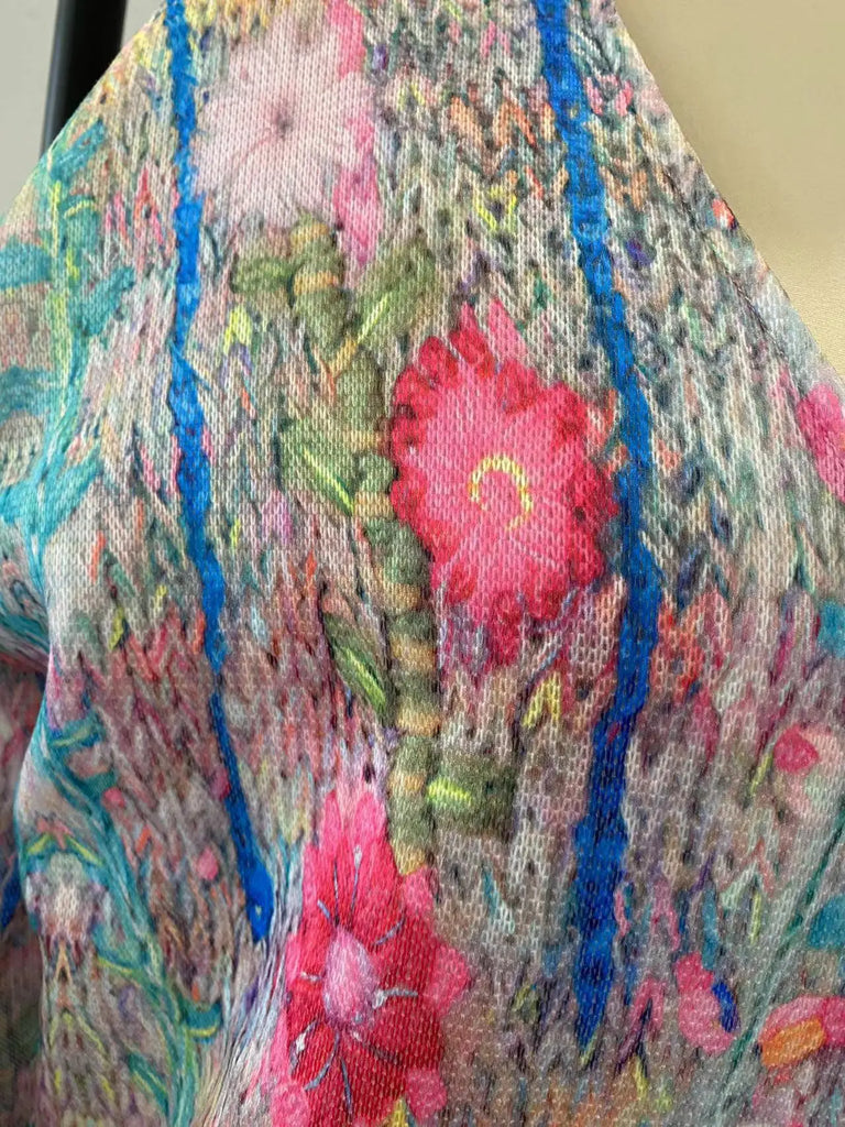 Ladies retro flannel cardigan - Perfect for chilly days-DESTINY