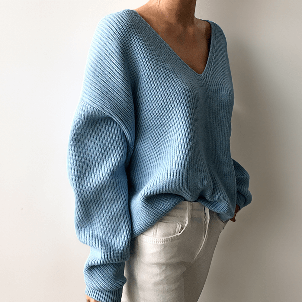 Ambroisé Couture Jumper In Soft Layered Knit-DESTINY