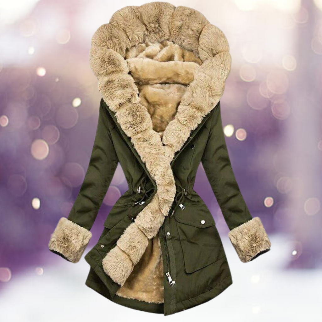 The warm fashion jacket with a cosy plush lining - Perfect for chilly days-DESTINY
