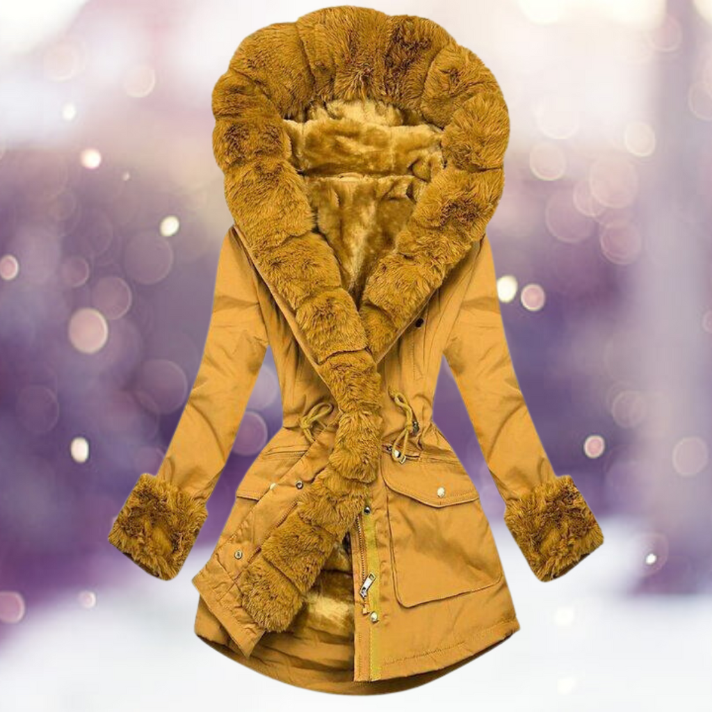 The warm fashion jacket with a cosy plush lining - Perfect for chilly days-DESTINY