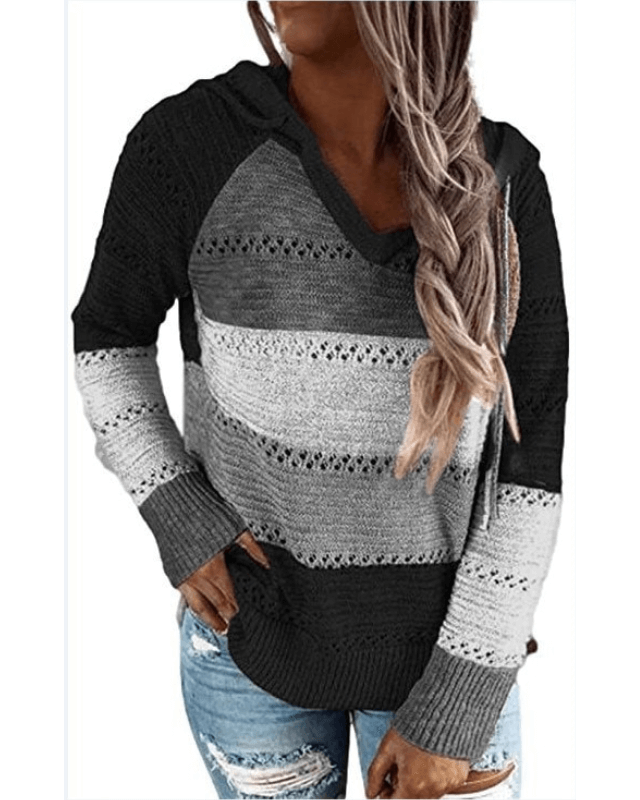 Evelin™ Hooded Sweater-DESTINY