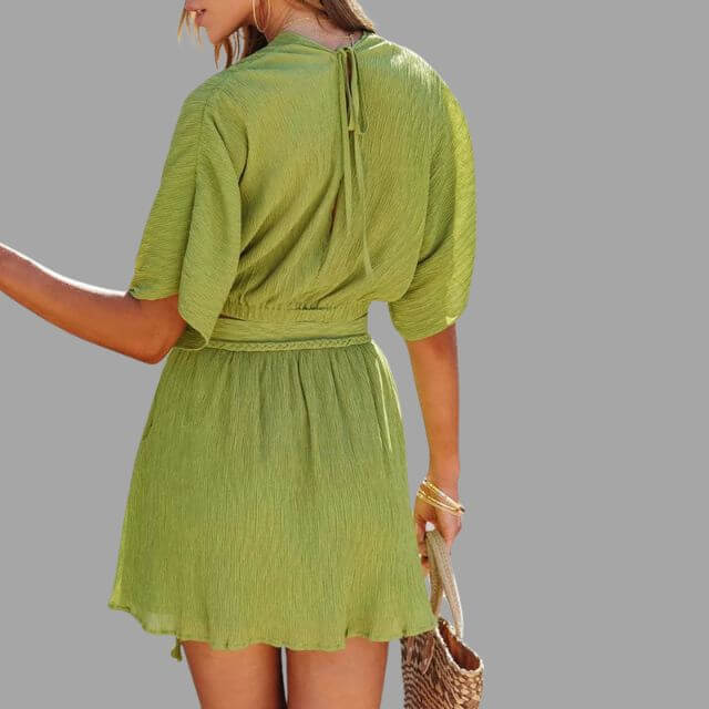 Coreen - Structured wrap top set-DESTINY