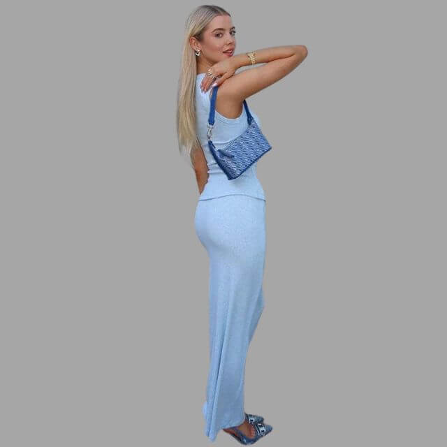 Elise - Two-piece set with neckline-DESTINY