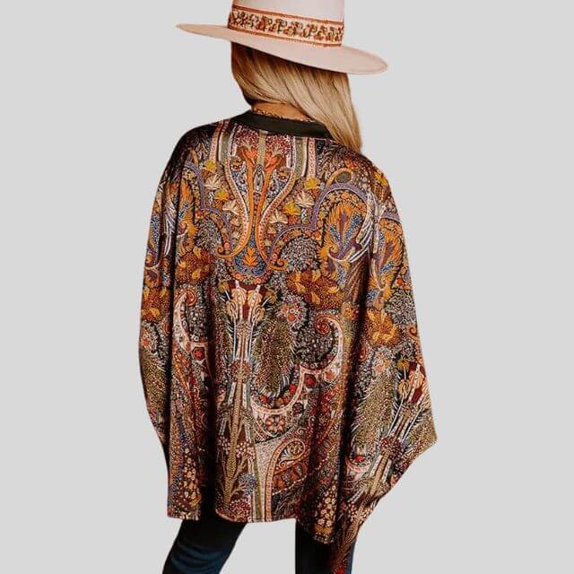 Chariz - Button-up shirt with statement sleeves-DESTINY