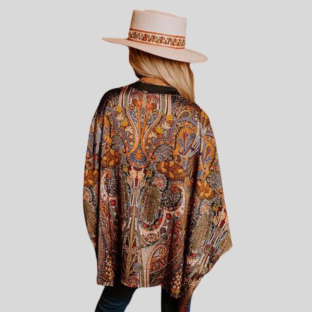 Chariz - Button-up shirt with statement sleeves-DESTINY