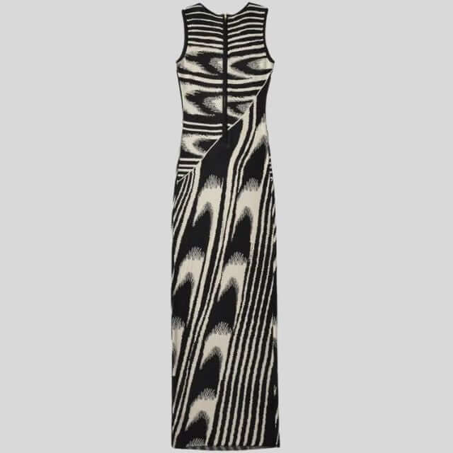 Chloe - Slim-fit velvet maxi dress with asymmetric neckline-DESTINY