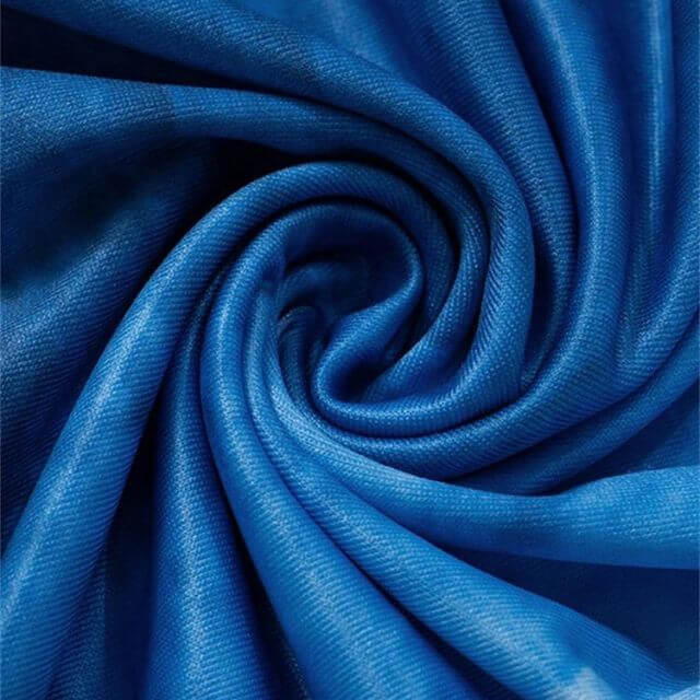 Mia - Ombre midi dress with oceanic colours-DESTINY