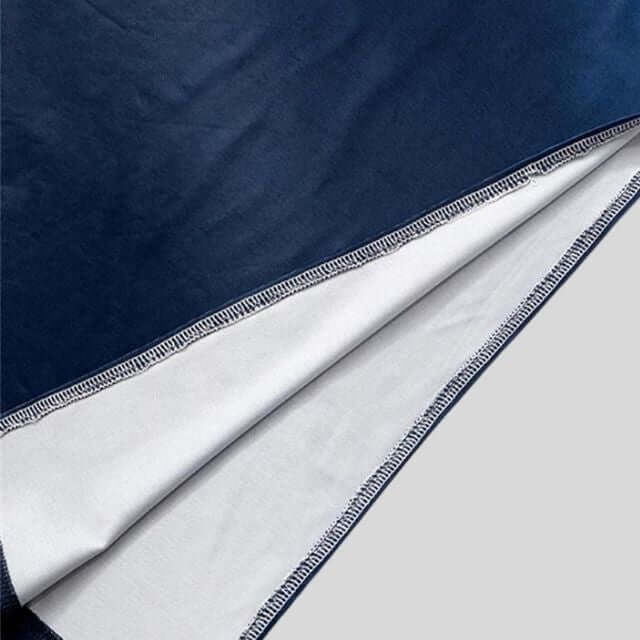 Mia - Ombre midi dress with oceanic colours-DESTINY