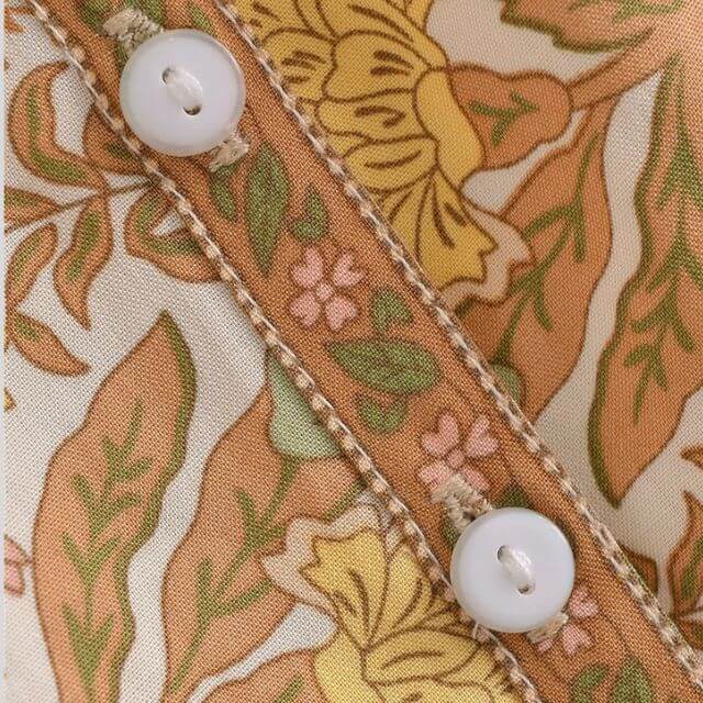 Steffi - Bohemian blouse with tassel details-DESTINY