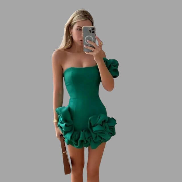 Chelsea - One-shoulder dress with a chic silhouette-DESTINY