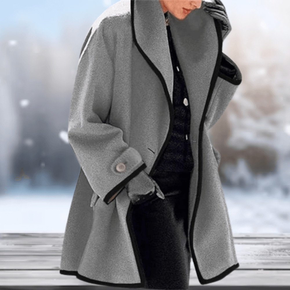 Retro wool-like coat-DESTINY