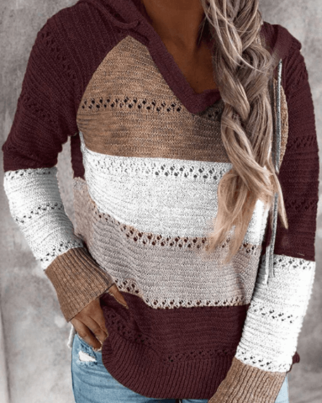 Evelin™ Hooded Sweater-DESTINY