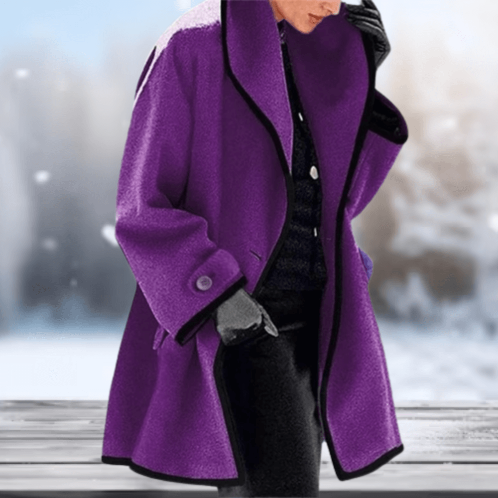 Retro wool-like coat-DESTINY