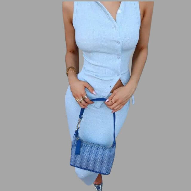 Elise - Two-piece set with neckline-DESTINY