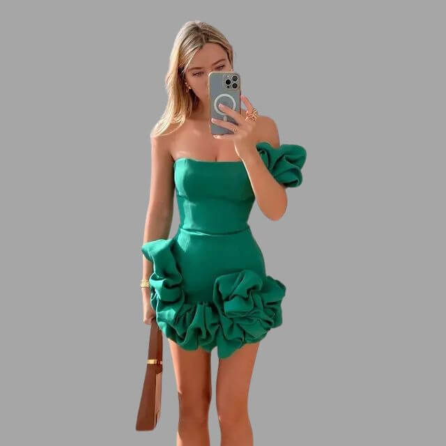 Chelsea - One-shoulder dress with a chic silhouette-DESTINY