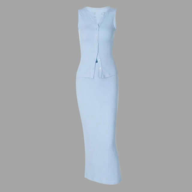 Elise - Two-piece set with neckline-DESTINY