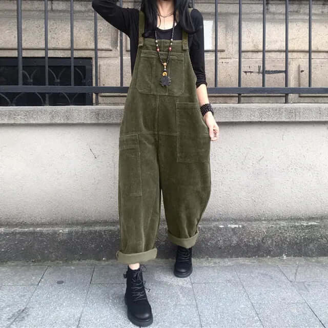Women's vintage jumpsuits-DESTINY