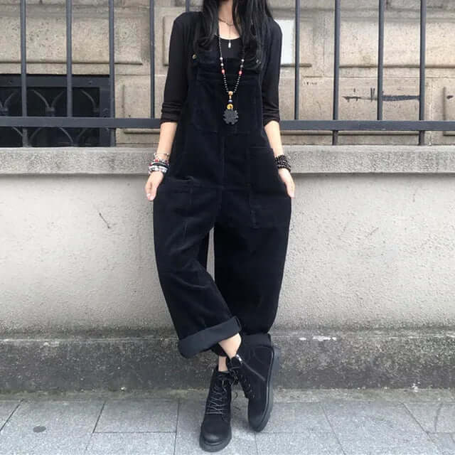 Women's vintage jumpsuits-DESTINY