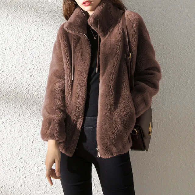 Soft turtleneck jacket-DESTINY