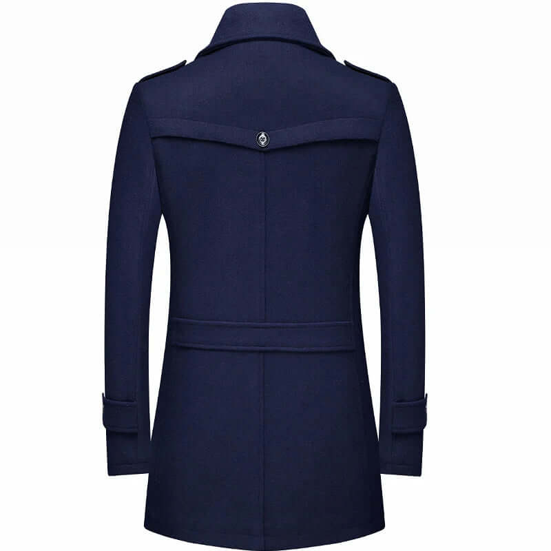 Wool coat with inner lining-DESTINY