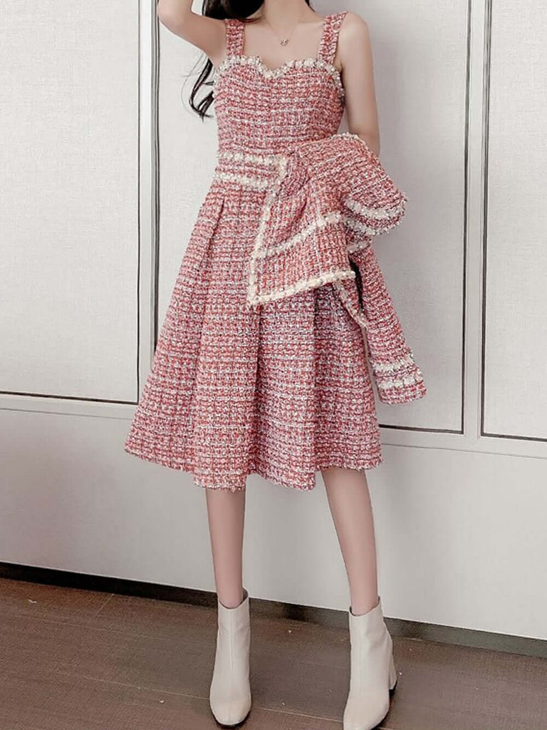 Chic Dress & Jacket Set-DESTINY