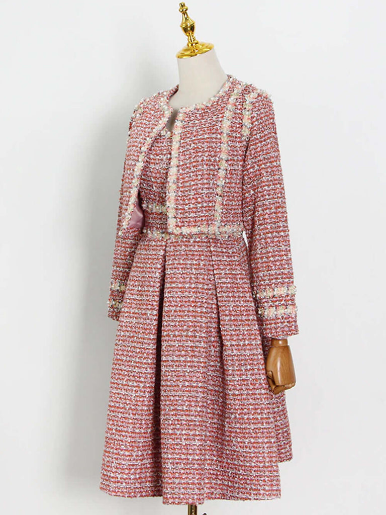 Chic Dress & Jacket Set-DESTINY