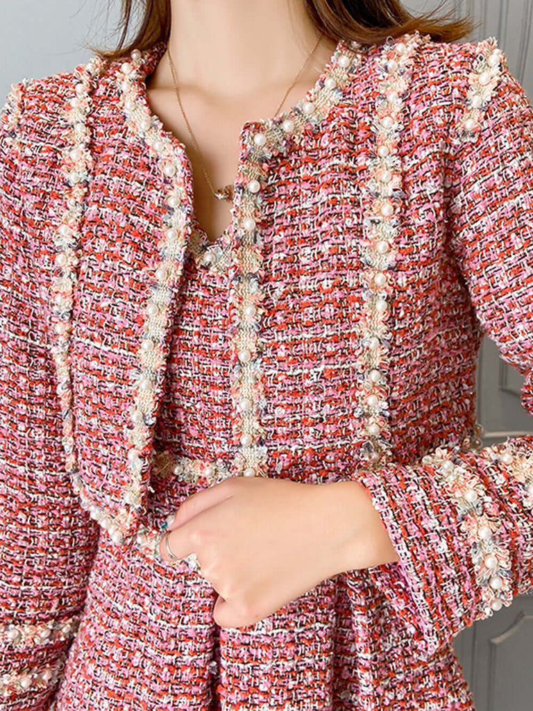 Chic Dress & Jacket Set-DESTINY