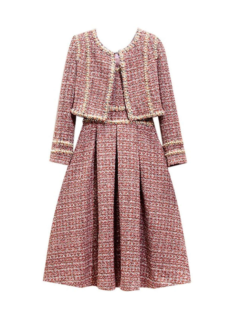 Chic Dress & Jacket Set-DESTINY