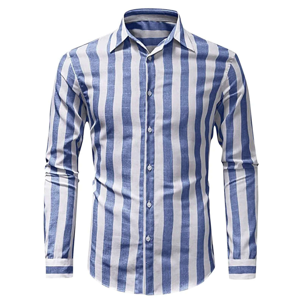 Men's Linen-like Shirt-DESTINY