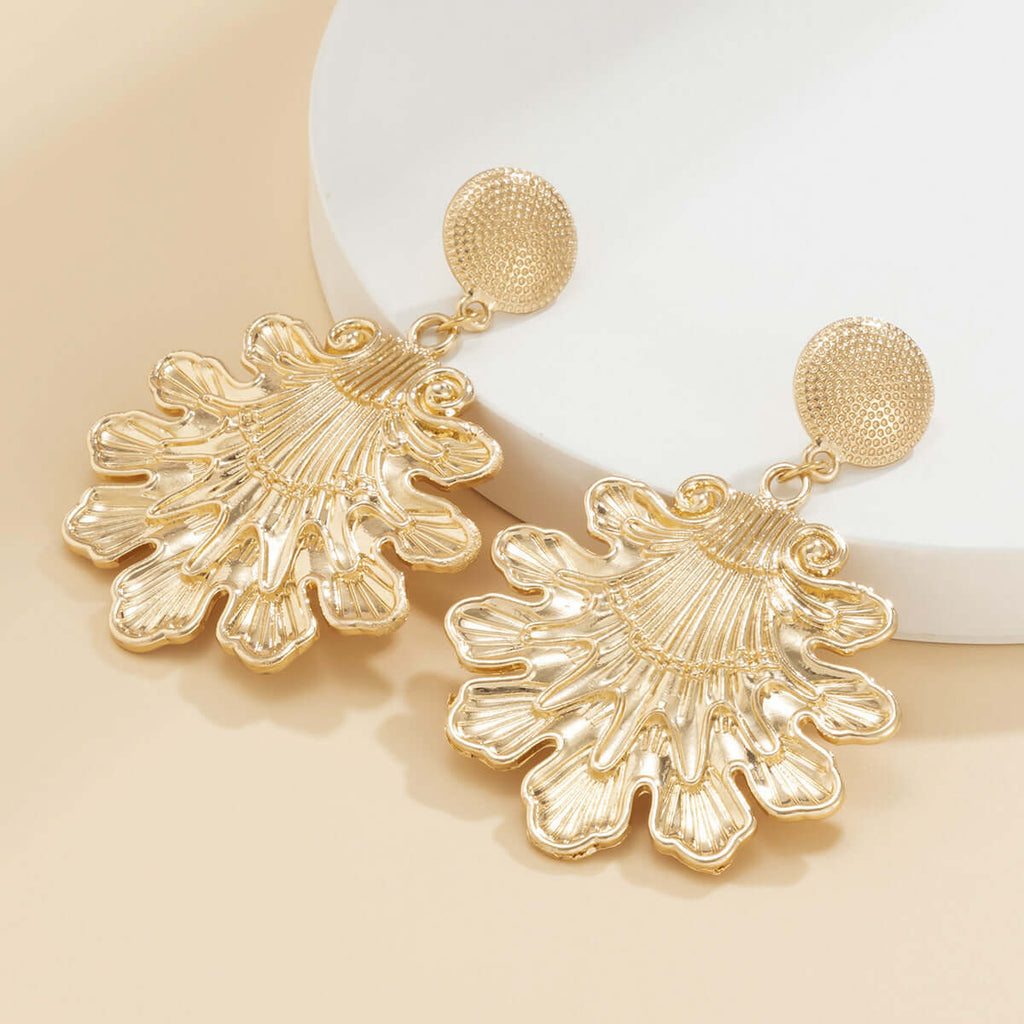 Fashion personality goldfish earrings-DESTINY