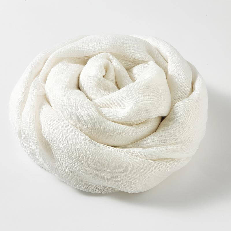 Soft Linen Texture Scarf-DESTINY