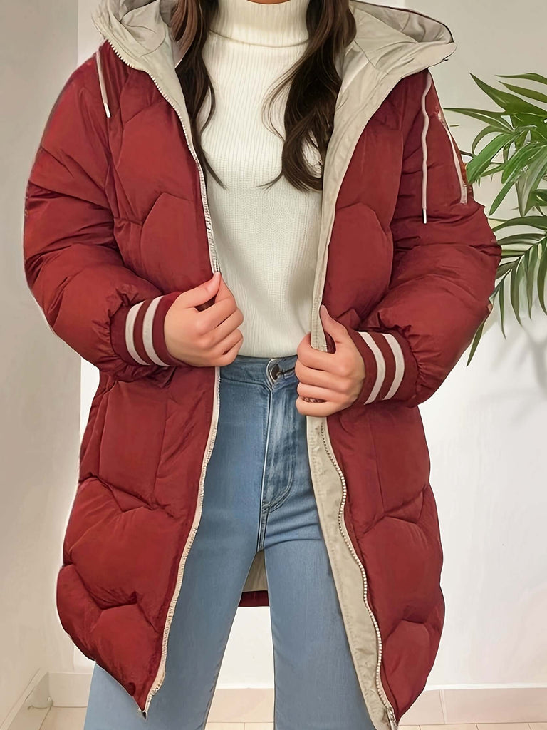 Warm winter puffer jacket-DESTINY