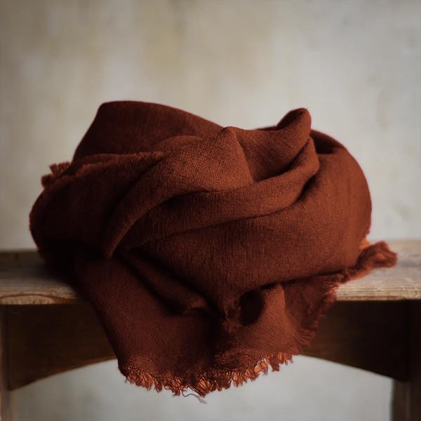 Soft Linen Texture Scarf-DESTINY