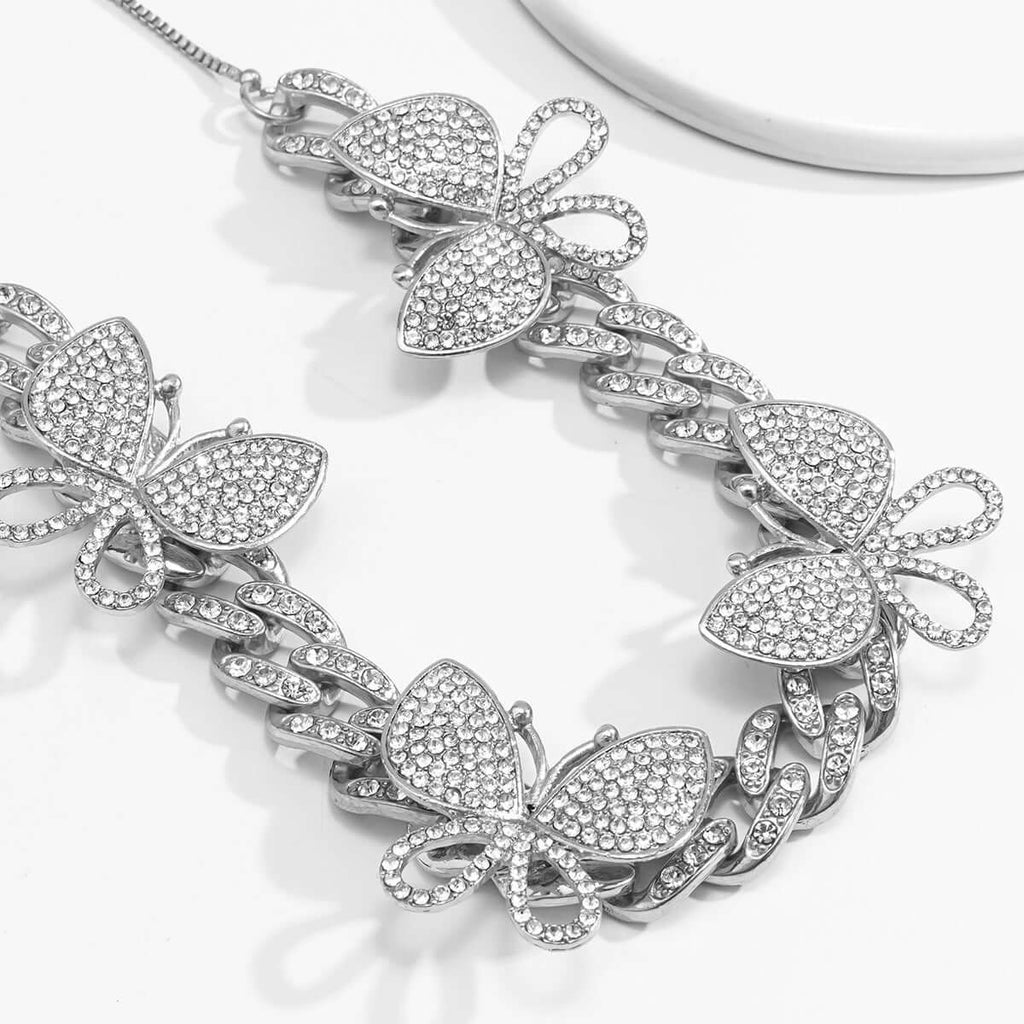 Fashion Butterfly Color Necklace-DESTINY