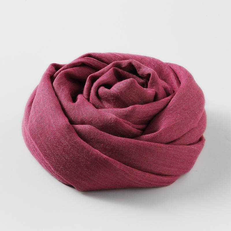 Soft Linen Texture Scarf-DESTINY