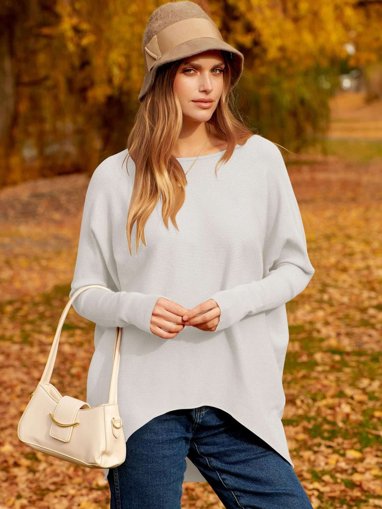 Giselleke | Comfy Large knitted jumper-DESTINY