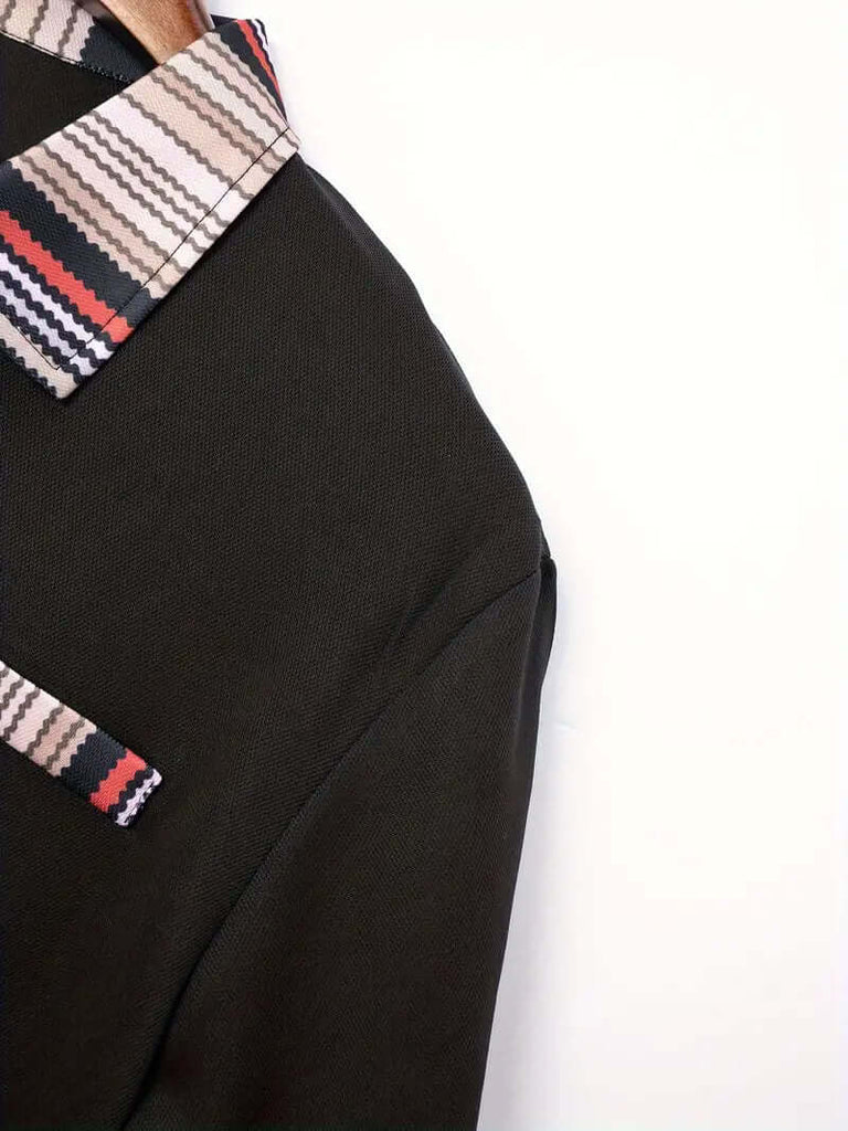 Daniel - breathable regular striped collar shirt for men-DESTINY